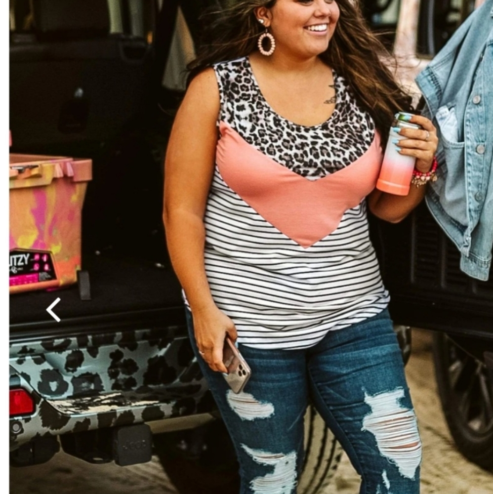 XL Glitzy Girl Tank